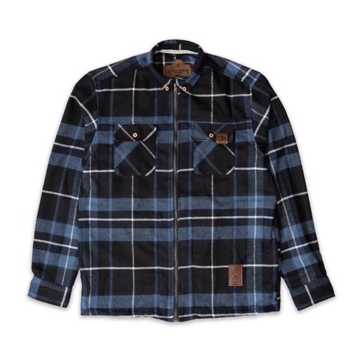 Lakor Beaver Shirt Jacket - Blue
